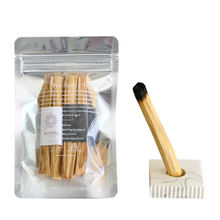 画像をギャラリービューアに読み込む, Positive Energy Palo Santo Sticks & Holder set -Glacier