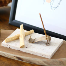 画像をギャラリービューアに読み込む, Dual Brass Palo Santo Holder -Swirl C