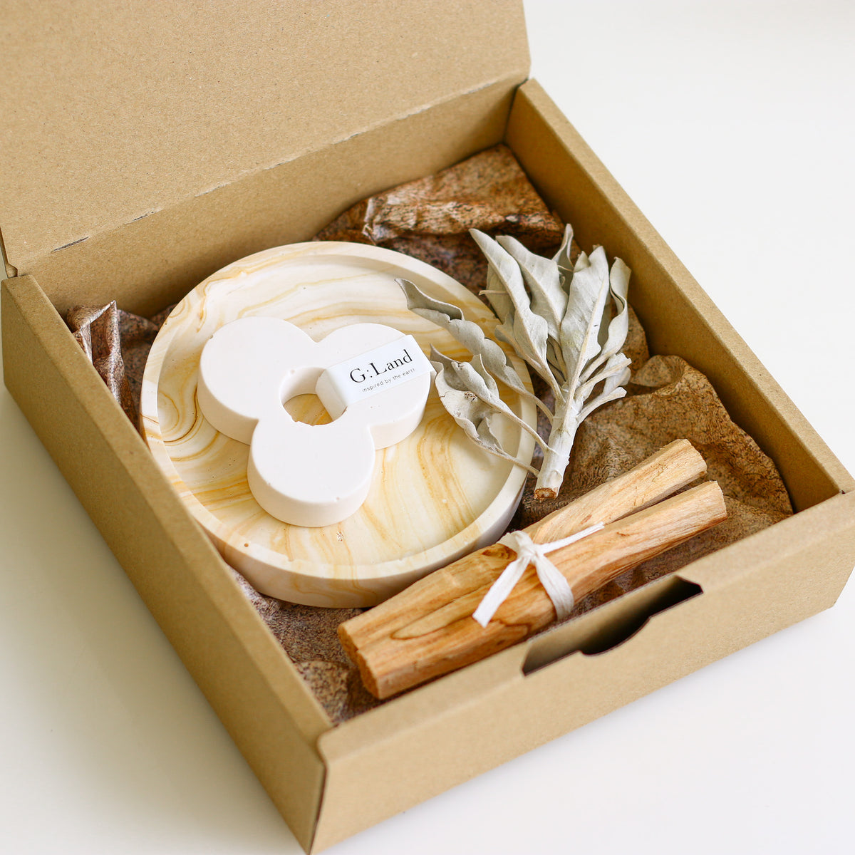Palo Santo Gift set - Beige | ギフト インテリア雑貨 G:Land(グランド)