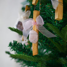 画像をギャラリービューアに読み込む, Christmas Ornament Palo Santo -Rose Quartz