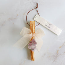 画像をギャラリービューアに読み込む, Christmas Ornament Palo Santo -Amethyst