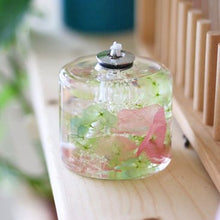 画像をギャラリービューアに読み込む, FLOWERiUM candle lamp green