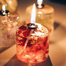 画像をギャラリービューアに読み込む, FLOWERiUM candle lamp pink purple