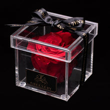 画像をギャラリービューアに読み込む, Crystal rose Box Classic petal <red>.