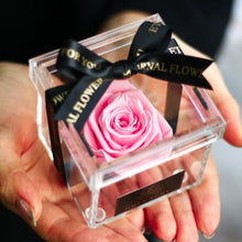 画像をギャラリービューアに読み込む, Crystal rose Box Classic petal <pink>.