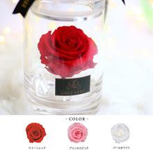 画像をギャラリービューアに読み込む, Crystal rose Box Glorious petal