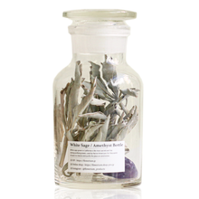 画像をギャラリービューアに読み込む, Deep Cleanse White Sage Amethyst Bottle アメジスト付き