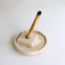 画像をギャラリービューアに読み込む, Eco Stone Palo Santo Holder -Warm Sand