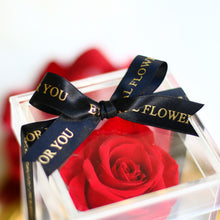 画像をギャラリービューアに読み込む, Crystal rose Box Classic <red>.