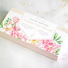 画像をギャラリービューアに読み込む, Crystal Face Roller <Rose quartz> <Flower>.