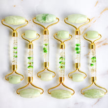 画像をギャラリービューアに読み込む, Crystal Face Roller <Jade> <Flower>.