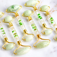 画像をギャラリービューアに読み込む, Crystal Face Roller <Jade> <Flower>.