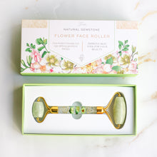 画像をギャラリービューアに読み込む, Crystal Face Roller <Jade> <Flower>.