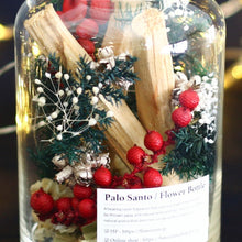 画像をギャラリービューアに読み込む, パロサント_フラワーボトルクリスマス