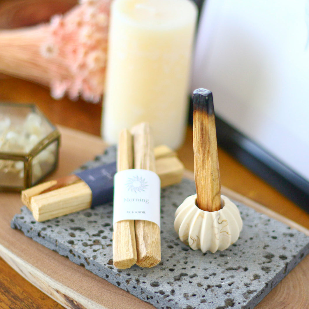 Positive Energy Palo Santo Sticks & Holder set -Jupiter