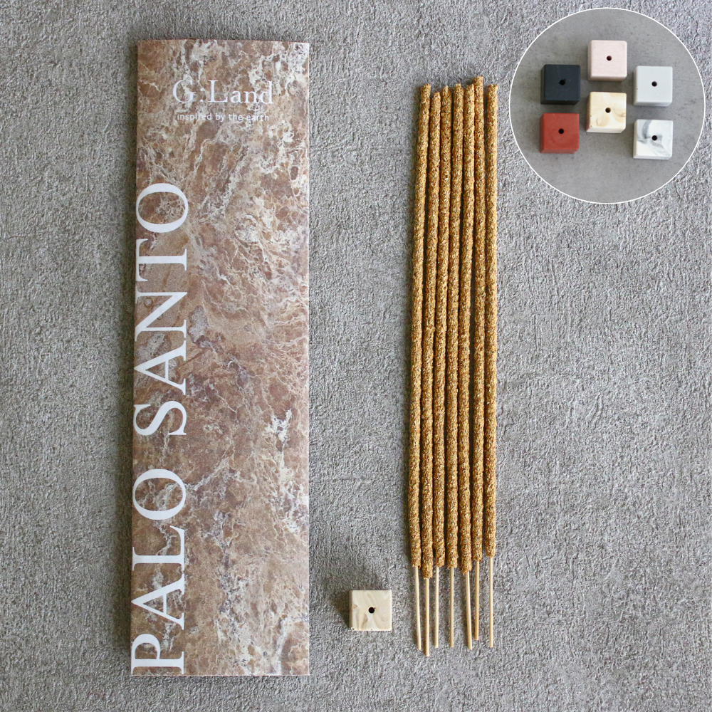 【選べるお香立て付き】Positive Energy Palo Santo Incense Sticks -Palo Santo