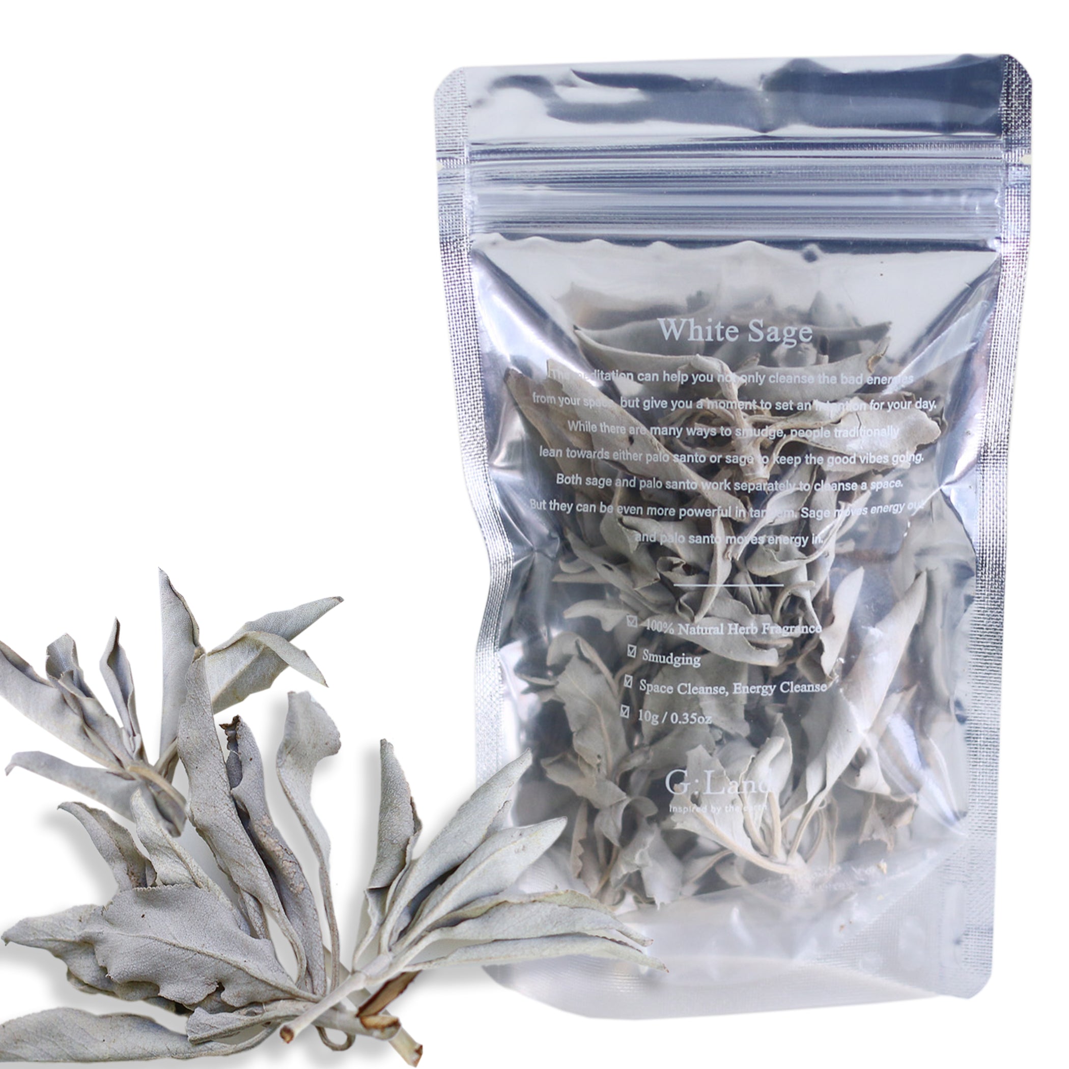 White Sage 10g | ギフト インテリア雑貨 G:Land(グランド)