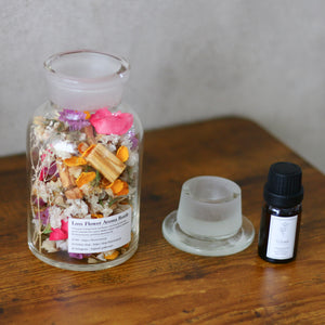 Loss Flower Aroma Bottle フレグランスオイル付き( ロータスの香り)