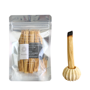 Positive Energy Palo Santo Sticks & Holder set -Jupiter