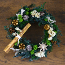 画像をギャラリービューアに読み込む, Christmas Wreath S -Palo Santo
