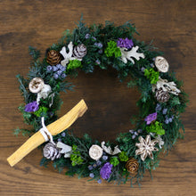 画像をギャラリービューアに読み込む, Christmas Wreath M -Palo Santo
