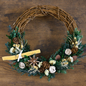 Christmas Holy Wreath Palo Santo L