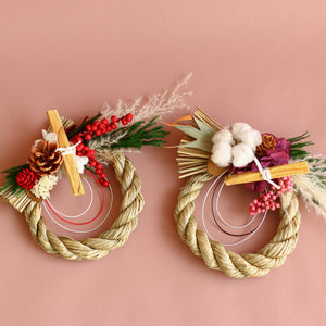 New Year Wreath M -Palo Santo
