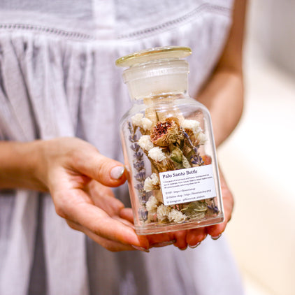 Positive Energy Palo Santo Flower Bottle