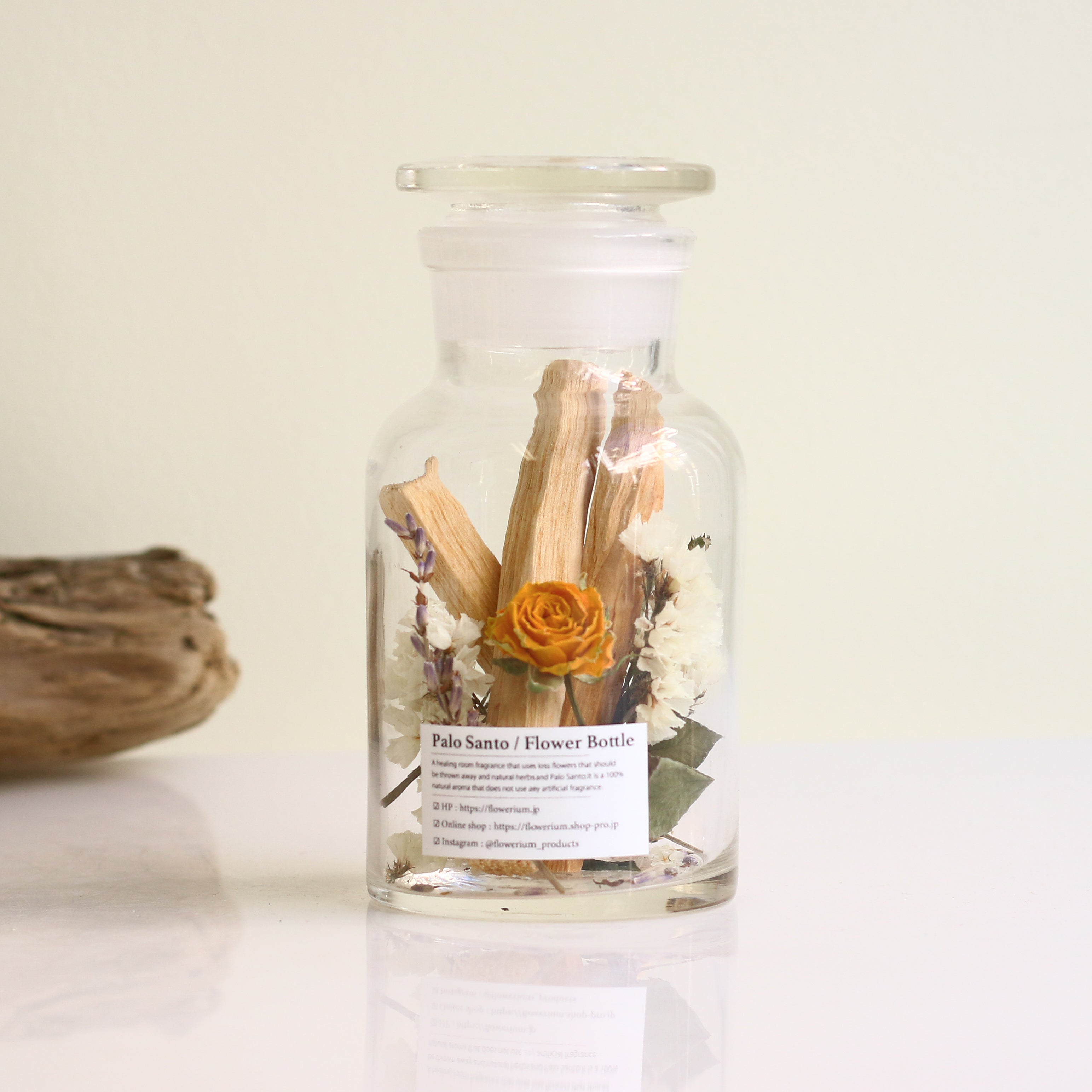 Positive Energy Palo Santo Flower Bottle