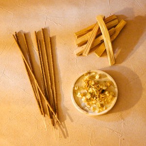 【お香立て付き】Positive Energy Palo Santo Incense Sticks -Jasmine