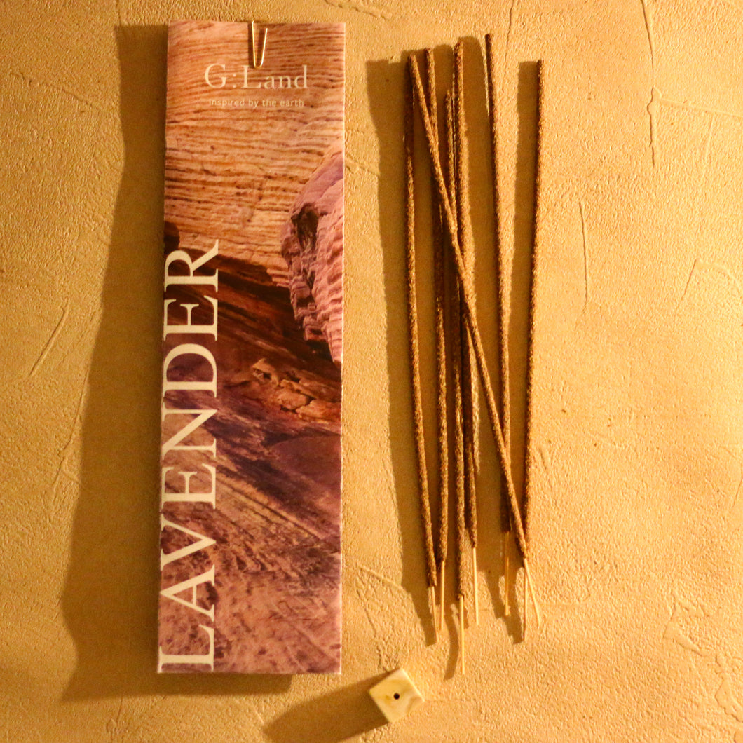 【お香立て付き】Positive Energy Palo Santo Incense Sticks -Lavender