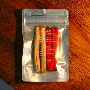 Positive Energy Palo Santo Sticks -Peru & Dragon's Blood