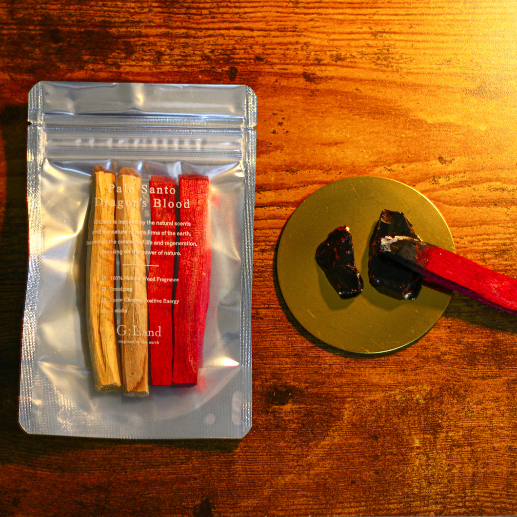 Positive Energy Palo Santo Sticks -Peru & Dragon's Blood