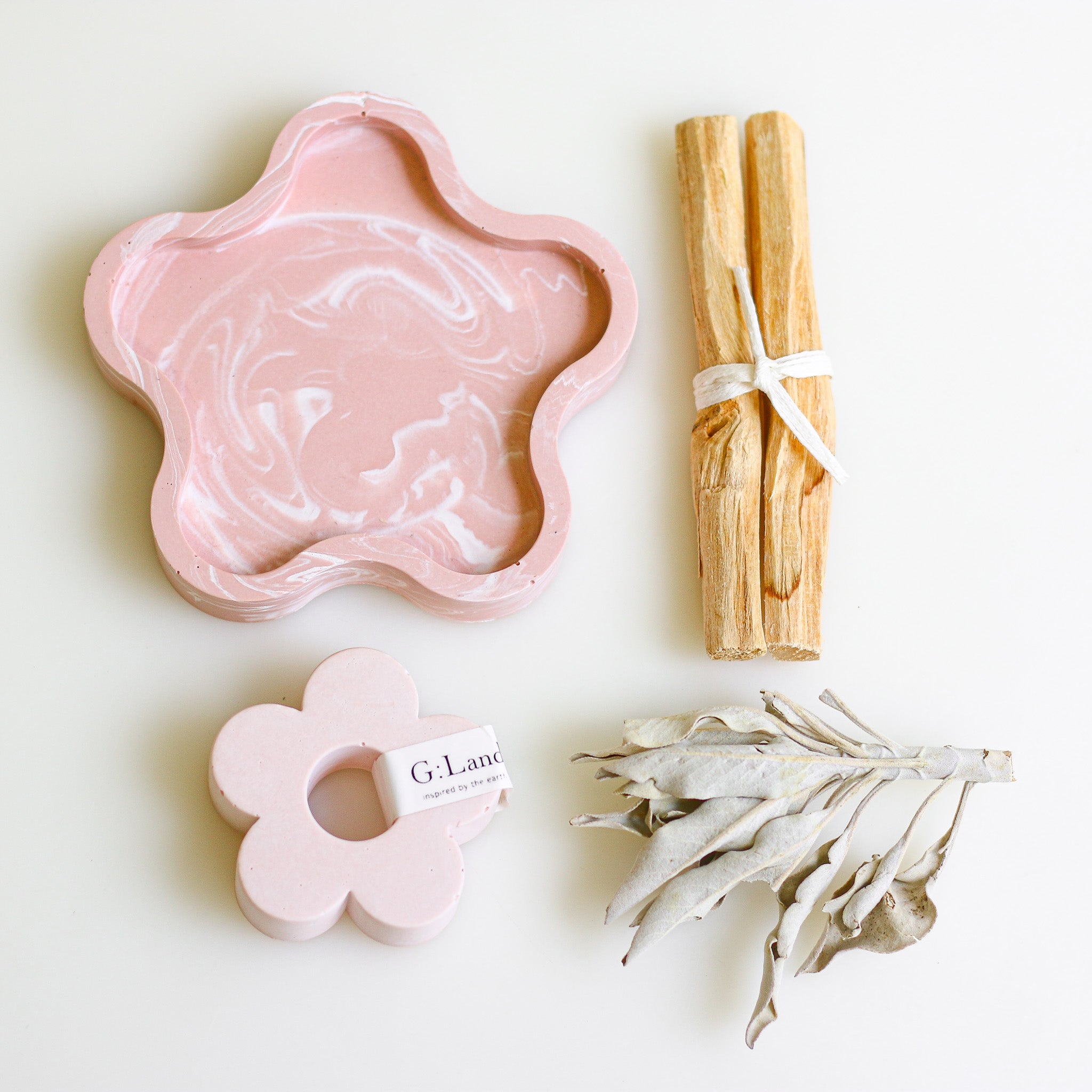 Positive Energy Palo Santo Gift set -Pink Moon