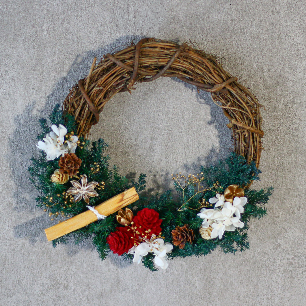 Christmas Holy Wreath Palo Santo L