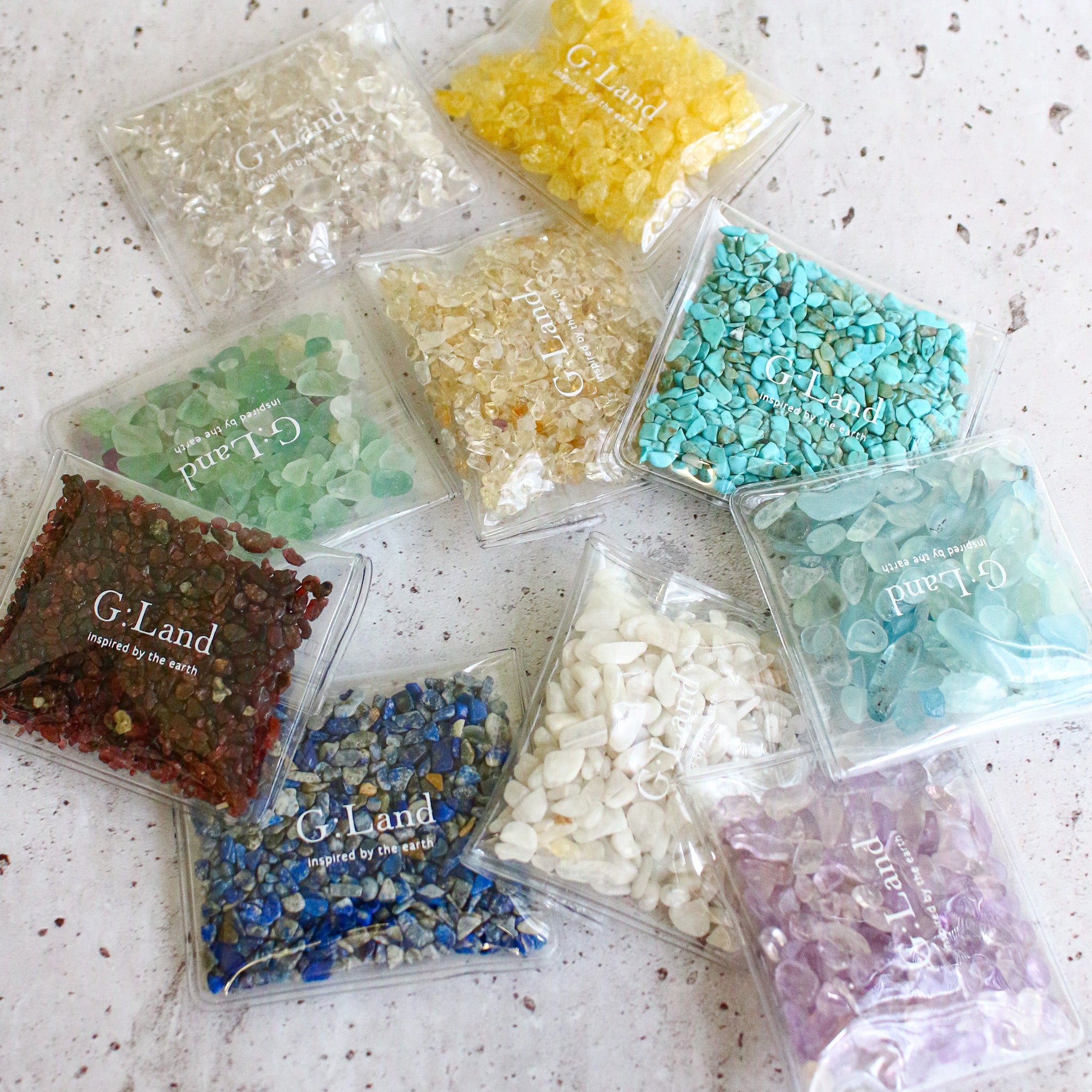 【選べる天然石】Deep Cleanse White Sage & Power Stone Drops set