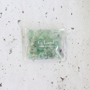 Power Stone Drops -Fluorite Greenpurple