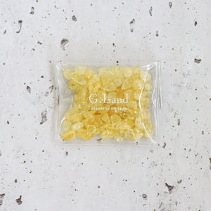 Power Stone Drops -Crack Crystal Yellow