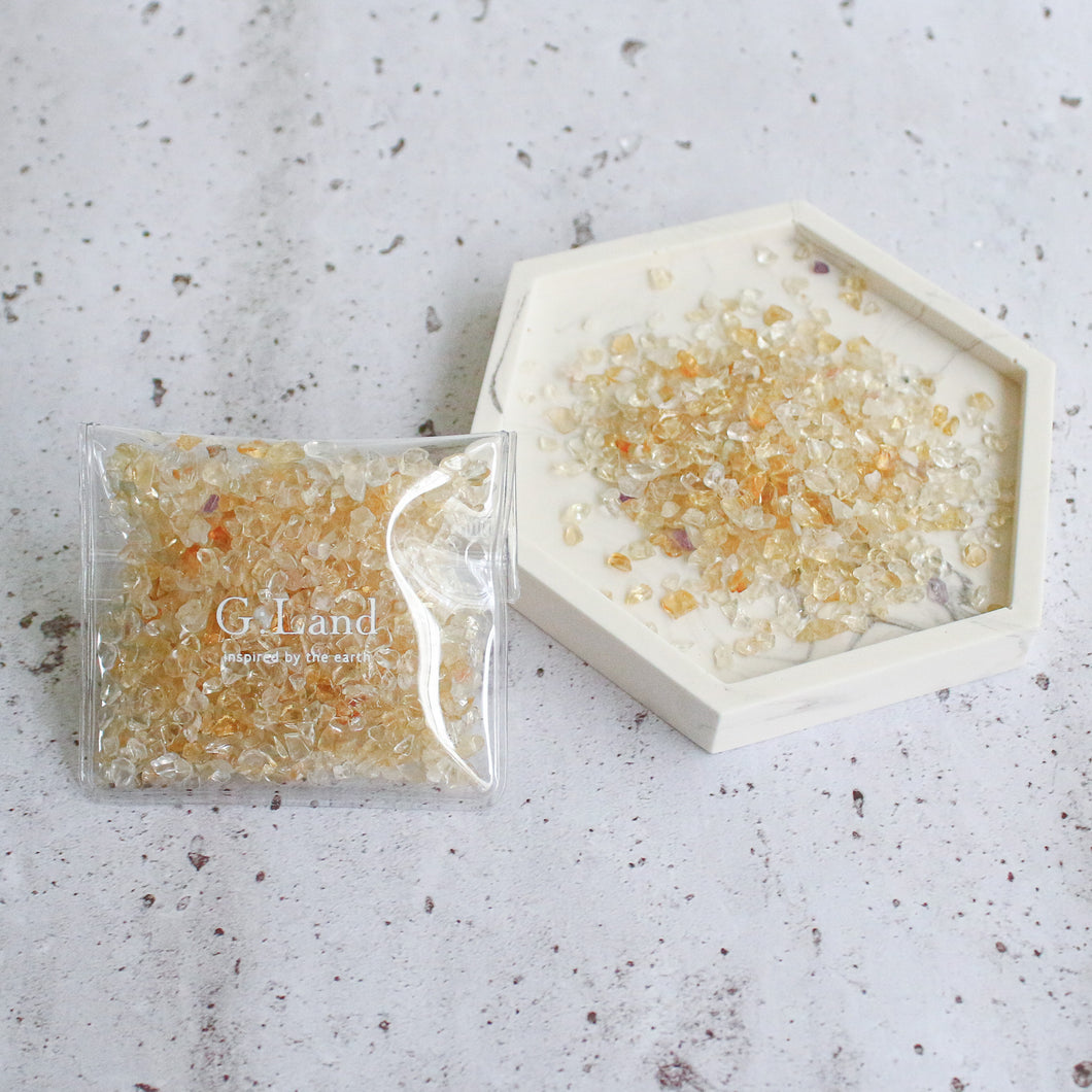 Power Stone Drops -Citrine