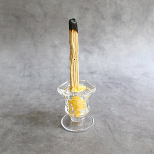 Power Stone Drops -Crack Crystal Yellow