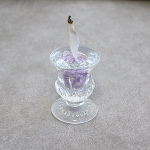 Glass Ritual Holder -B
