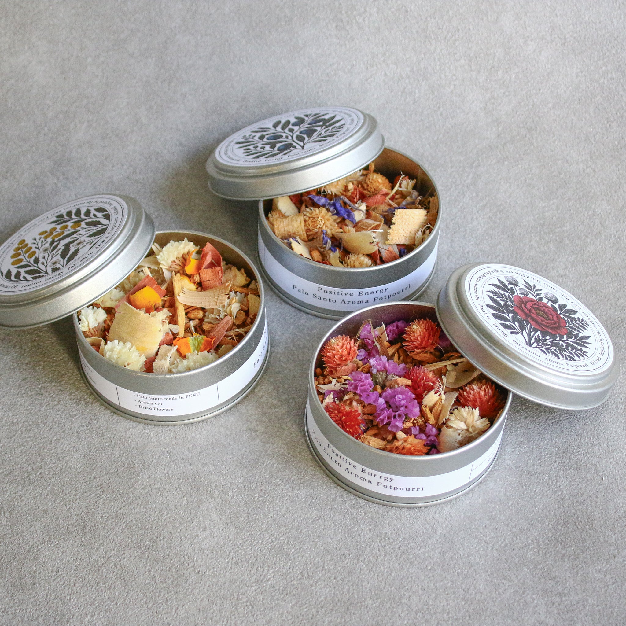 Positive Energy Palo Santo Aroma Potpourri -Lotus