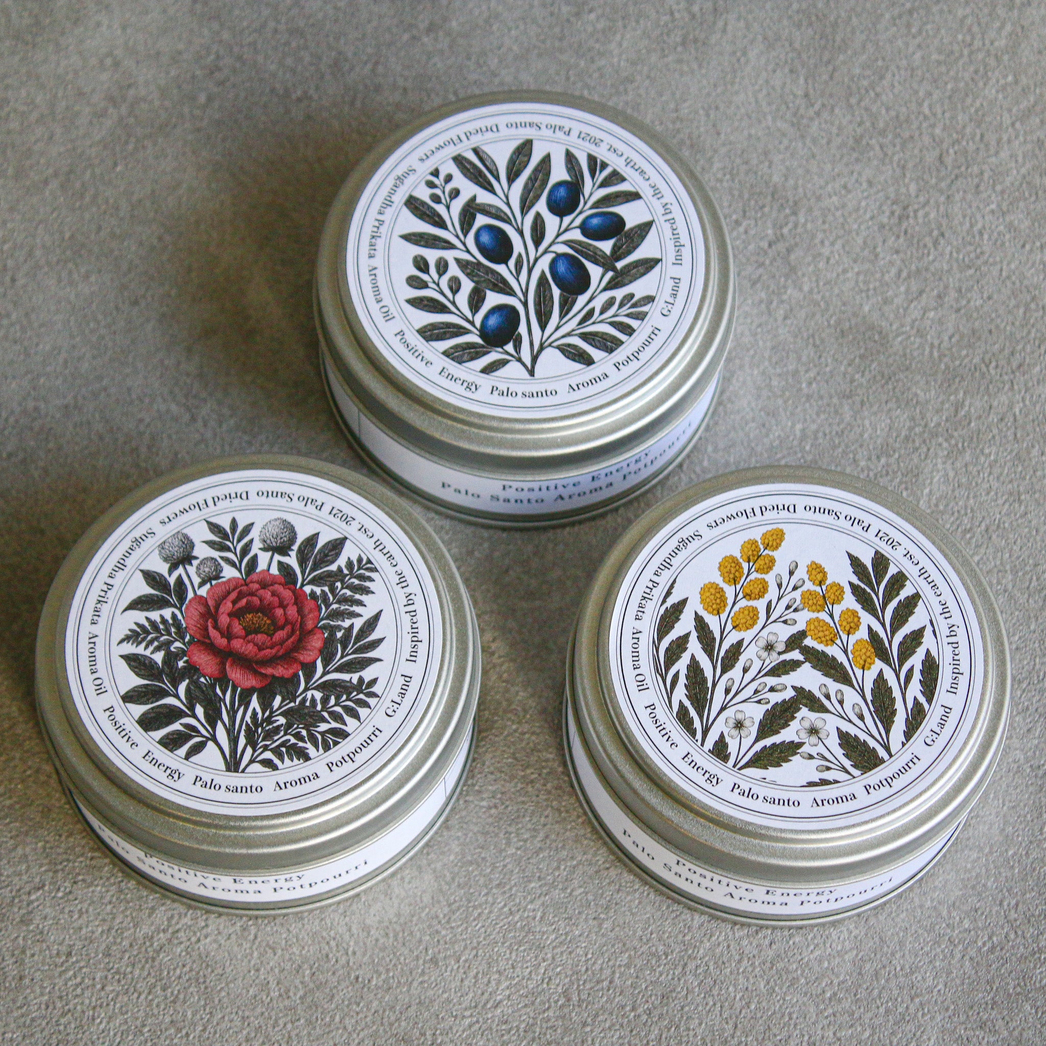 Positive Energy Palo Santo Aroma Potpourri -Lotus
