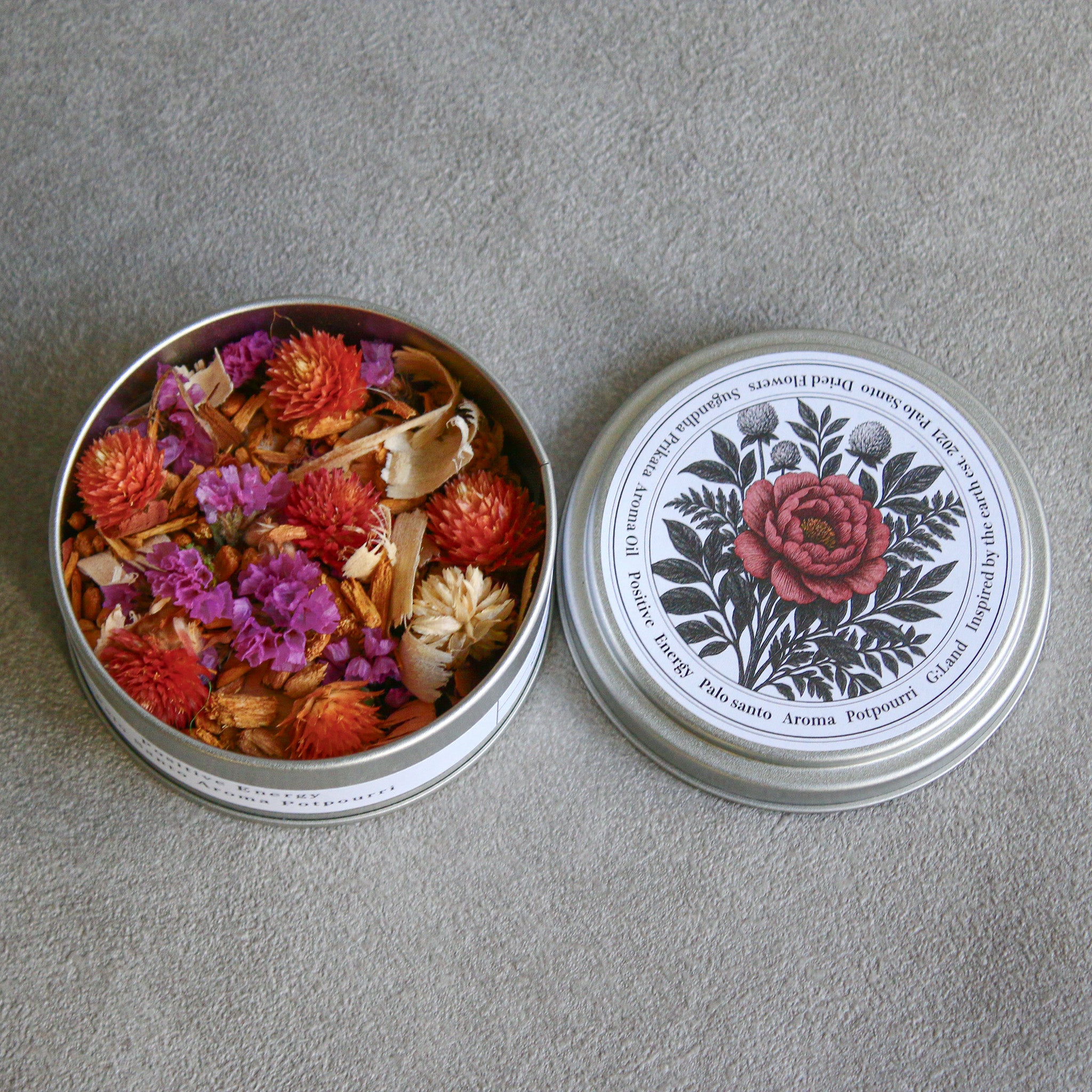 Positive Energy Palo Santo Aroma Potpourri -Lotus