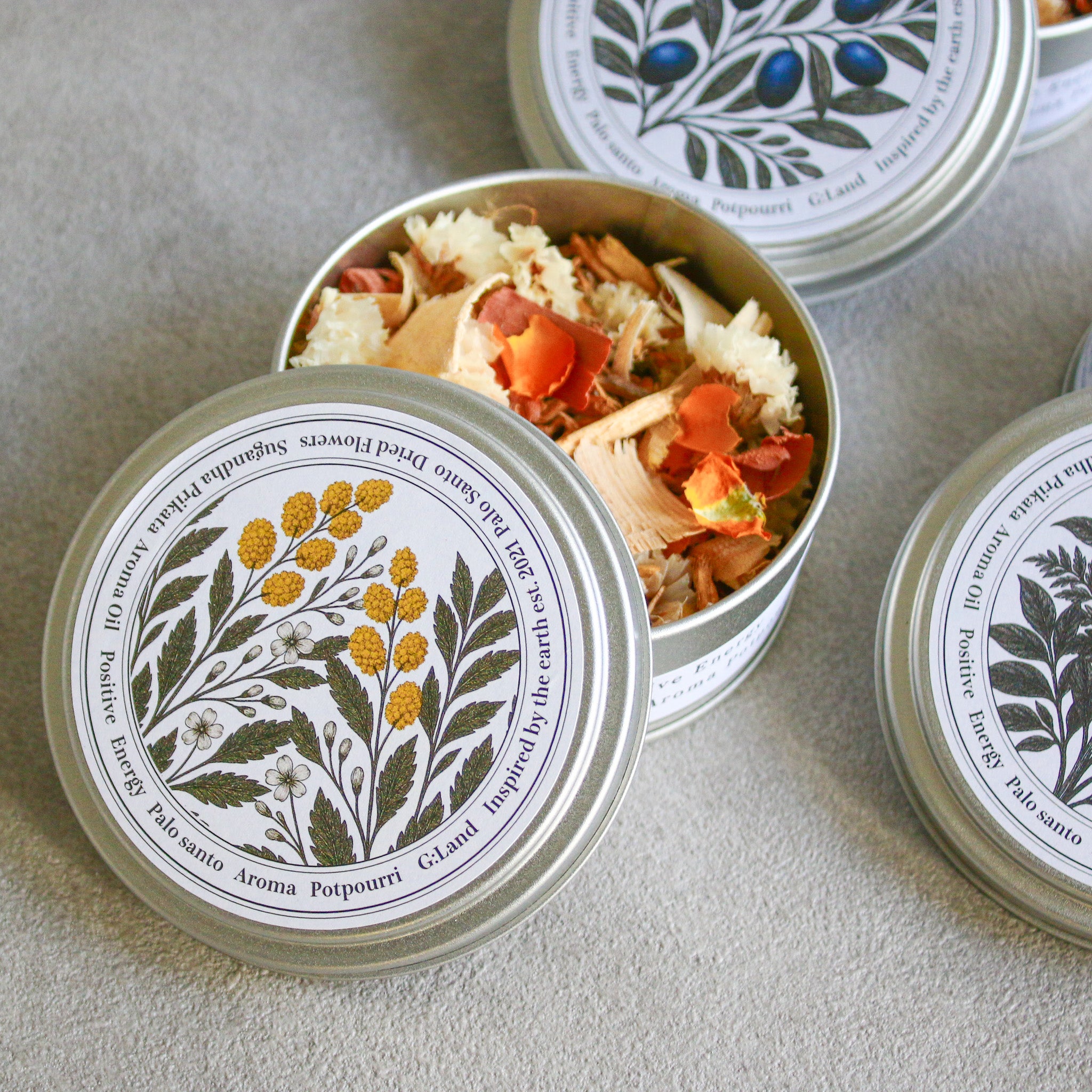 Positive Energy Palo Santo Aroma Potpourri -Sandal Wood