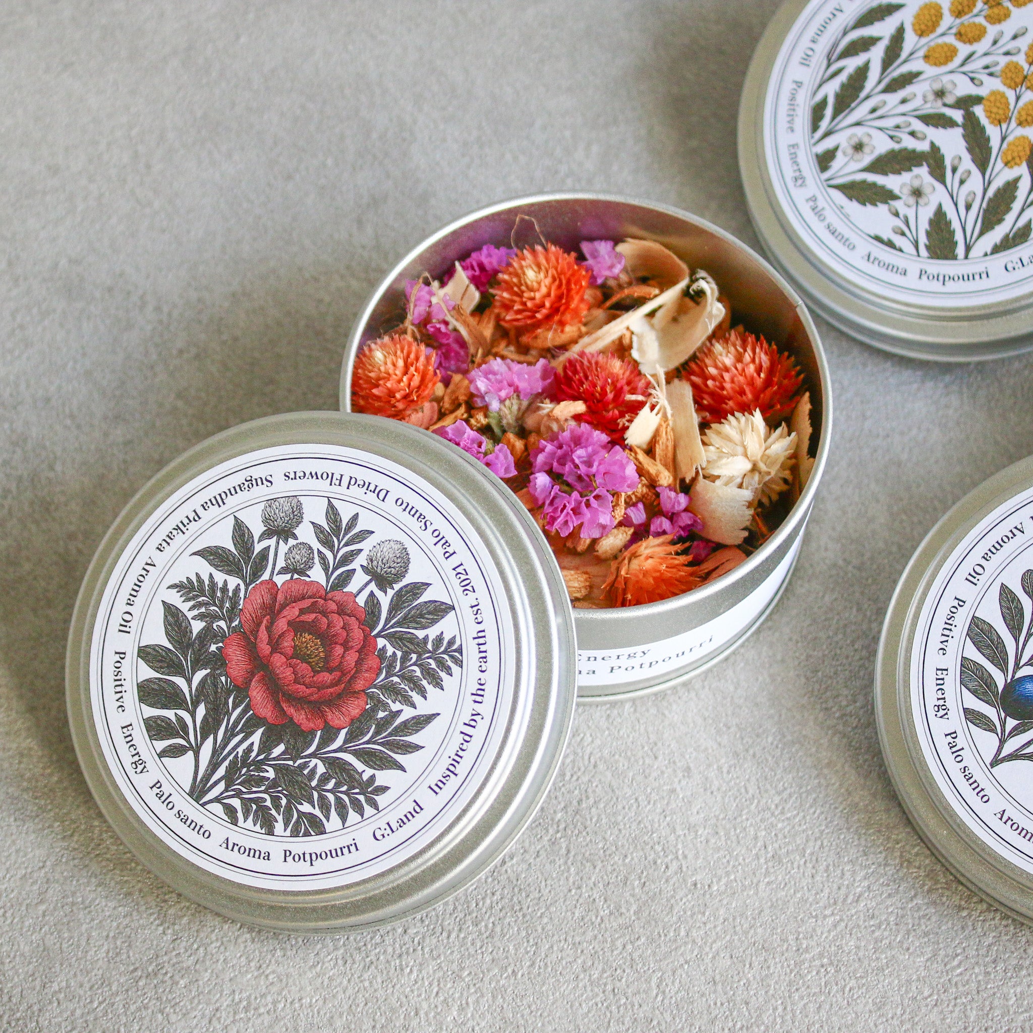 Positive Energy Palo Santo Aroma Potpourri -Lotus