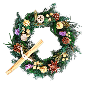 Christmas Wreath S -Palo Santo