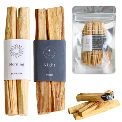 【産地の違いを楽しめる】Positive Energy Palo Santo Sticks -Morning & Night