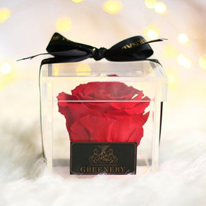 Crystal rose Box Classic petal ＜red＞.