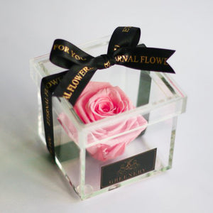 Crystal rose Box Classic petal ＜pink＞.